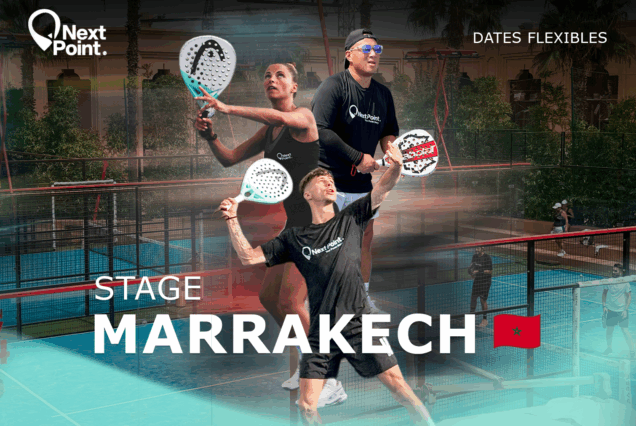 Stage de padel sur mesure à Marrakech 🇲🇦 – Dates flexibles