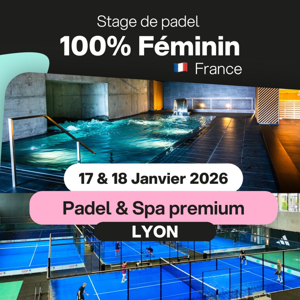 stage de padel féminin lyon